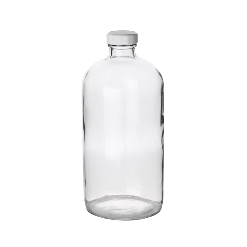 Botella de vidrio transparente 1000 ML